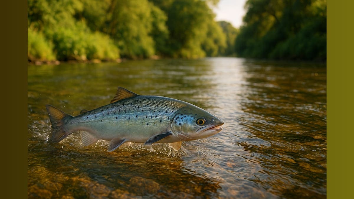 Salmon Surprise: Young Fish Make a Comeback in English Rivers!