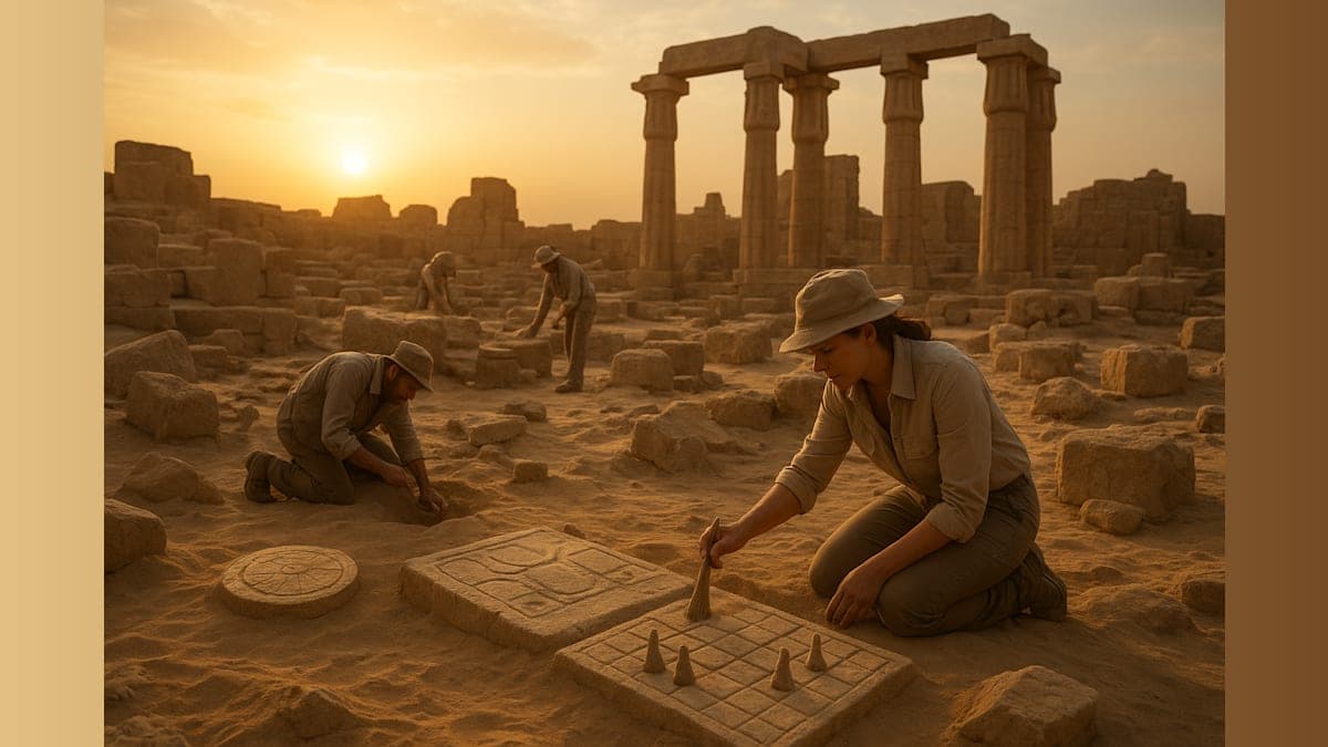 Ancient Secrets Unearthed: The Sun Temple of King Nyuserre Roars Back to Life!
