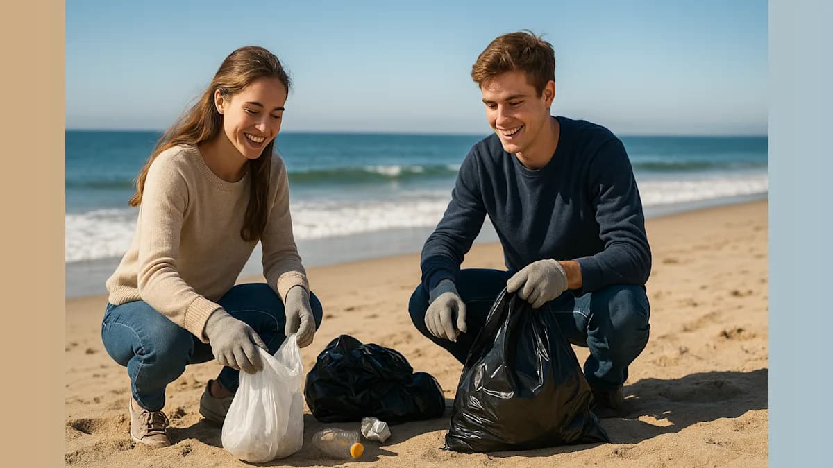 Siblings Honor Parents with Heartfelt Beach Cleanup Amid Family Tragedy