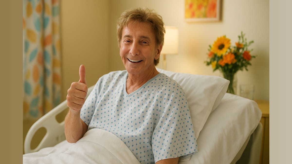 Barry Manilow Smiles from the Hospital: A Behind-the-Scenes Recovery Update