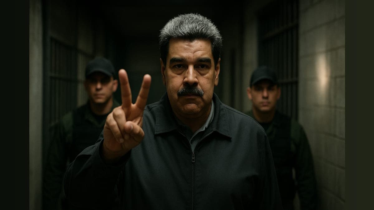 When Life Gives You Lemons: Nicolás Maduro's Peace Sign in Custody