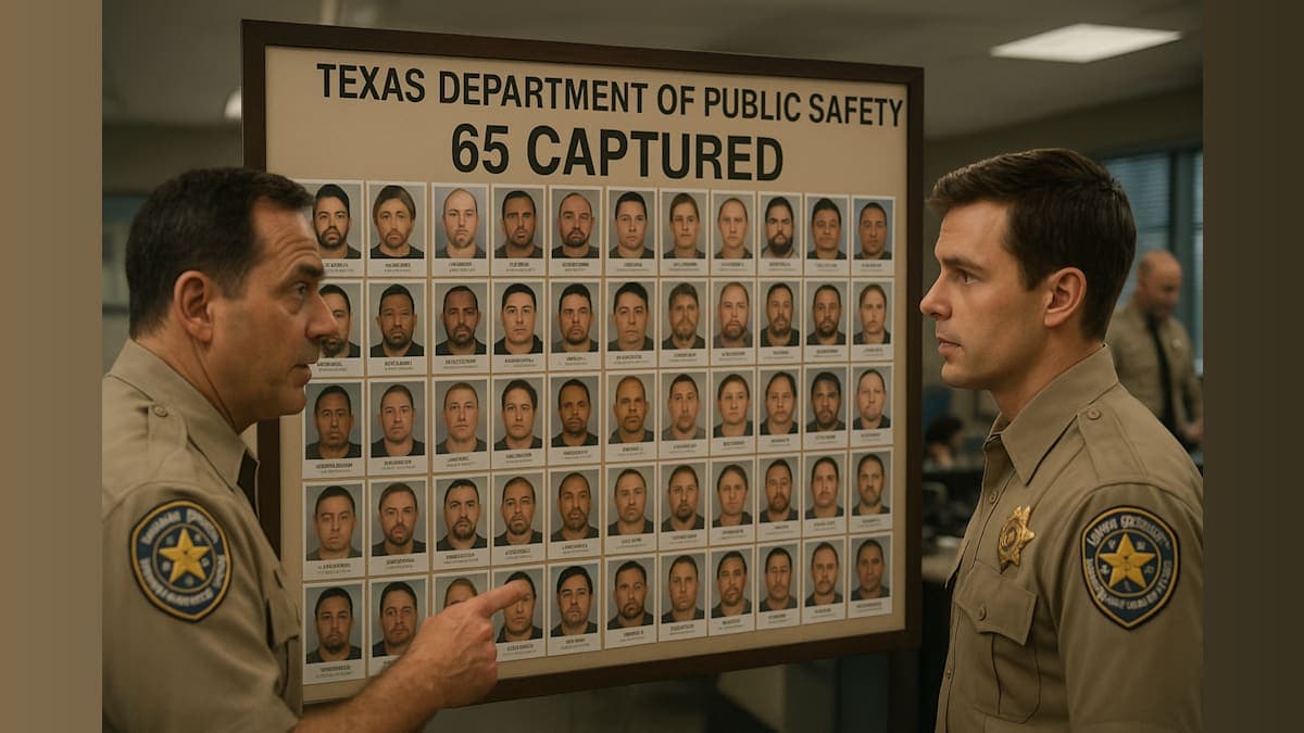 Texas DPS Snags 65 Most Wanted Fugitives—You Won’t Believe Who Was Caught!