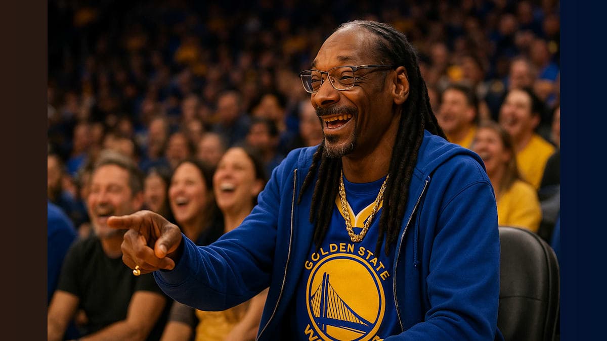 Snoop Dogg Takes a Jab at Steve Kerr: Hilarious Moment from the Warriors Game!