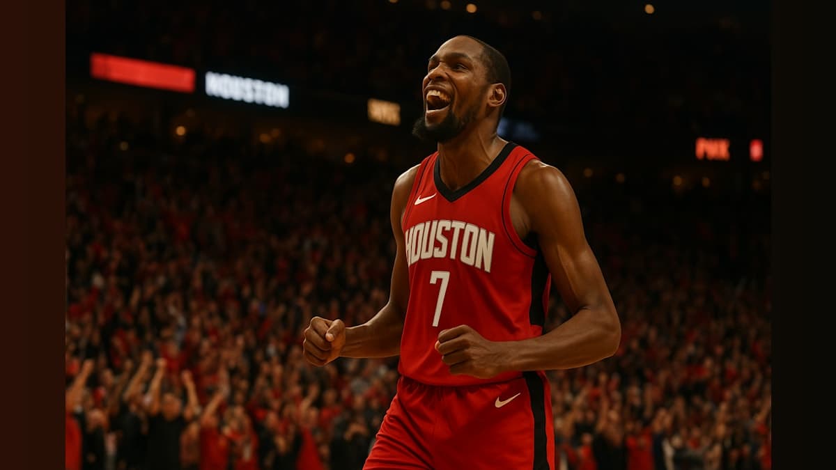 Kevin Durant’s Game-Winner: From Scapegoat to MVP Cheers in Houston!