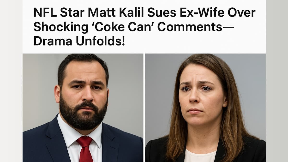 NFL Star Matt Kalil Sues Ex-Wife Over Shocking 'Coke Can' Comments—Drama Unfolds!