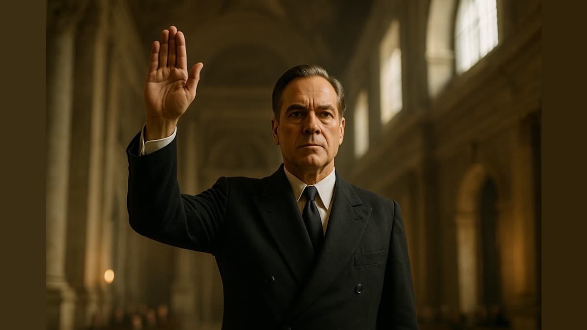 The Secret Language of Portraits: Why Famous Men Always Raise Their Right Hand