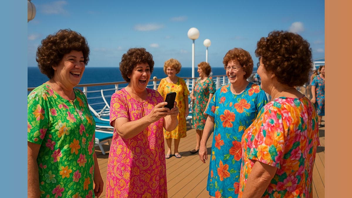 Cruise Ship Shenanigans: Mrs. Roper Takes Over the High Seas!