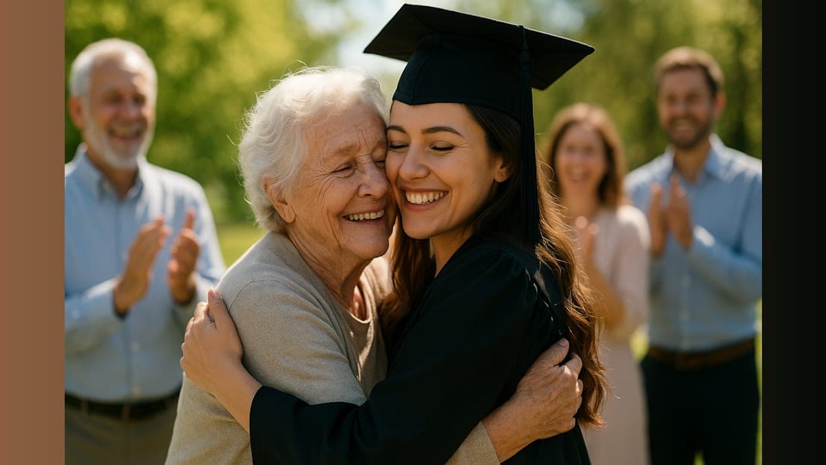 A Five-Minute Miracle: Grandma with Alzheimer's Recognizes Granddaughter at Graduation