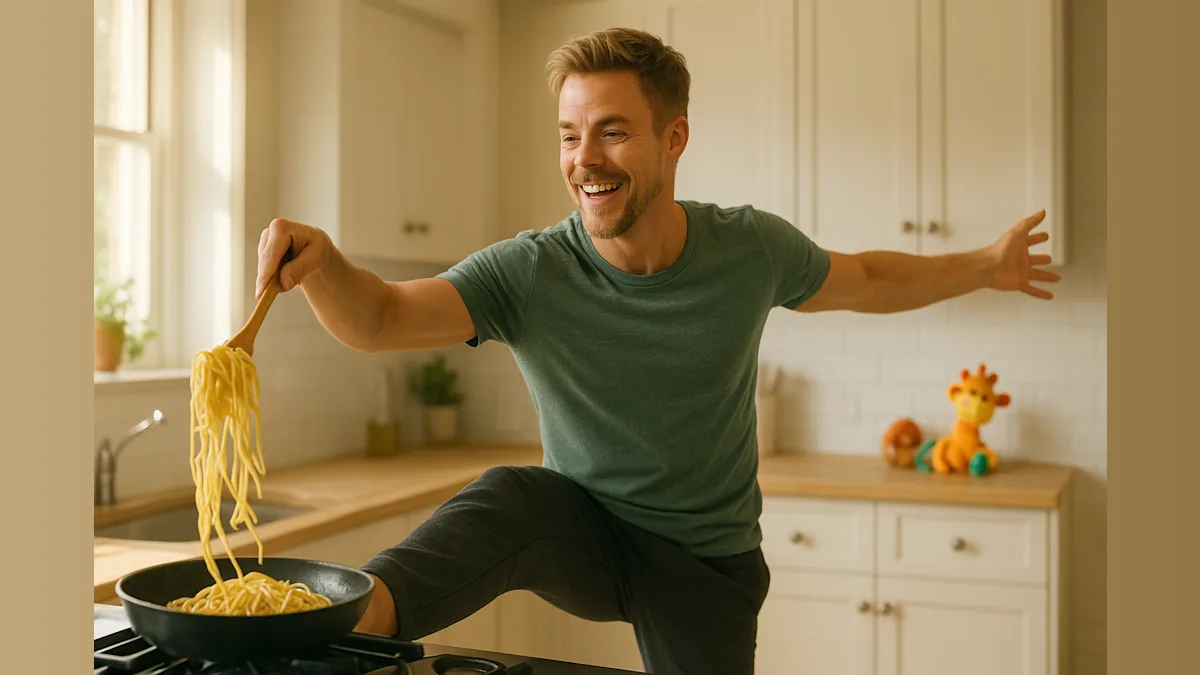 Derek Hough’s Exciting New Chapter: Dancing, Pasta, and Parenting!