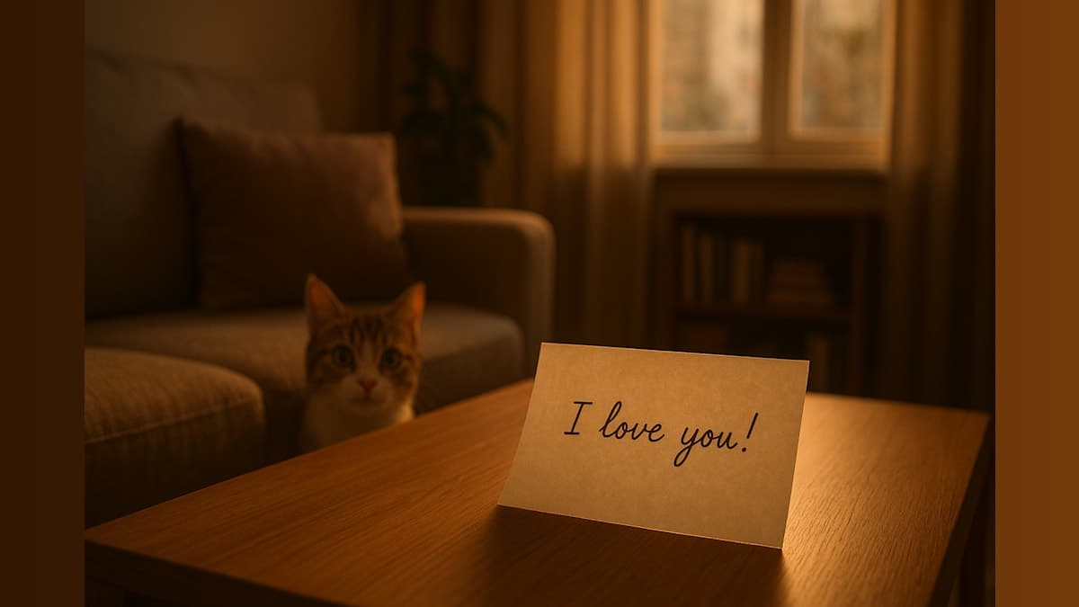 A Neighborly Note: How a Little Cat Mischief Sparked Big Smiles