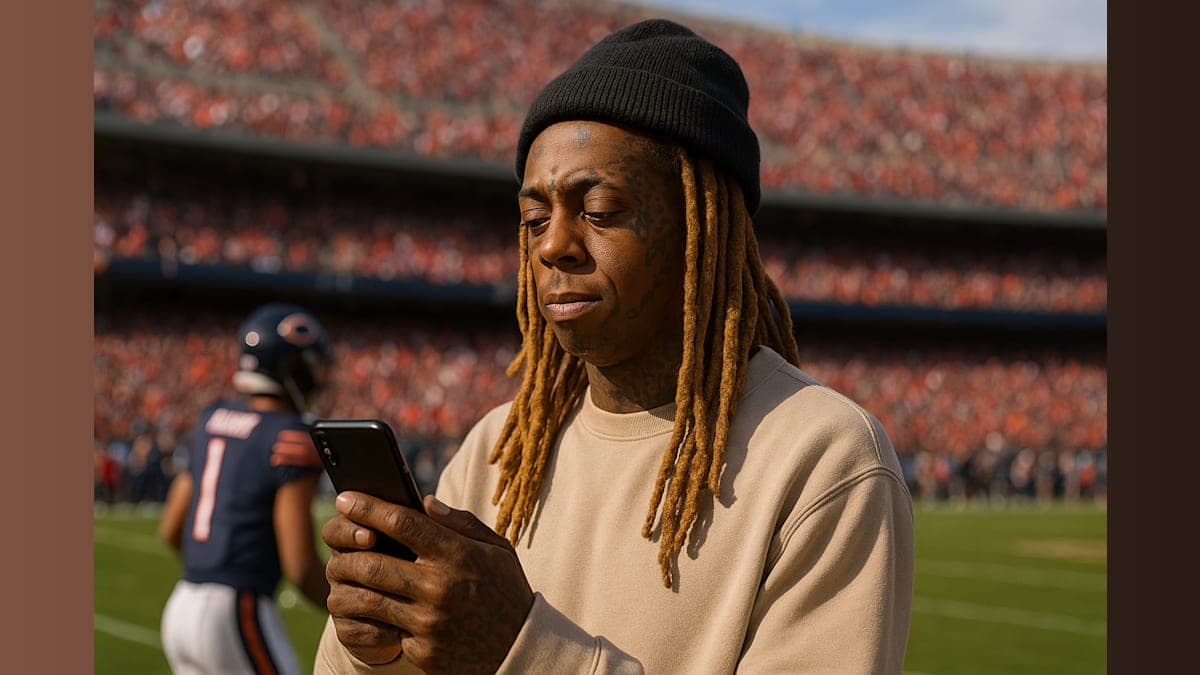 Lil Wayne's Wild Turn: From Diss to Praise for Bears QB Caleb Williams!