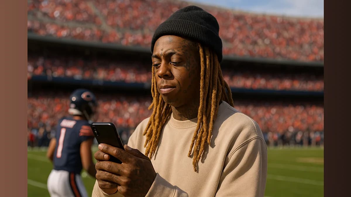 Lil Wayne's Wild Turn: From Diss to Praise for Bears QB Caleb Williams!