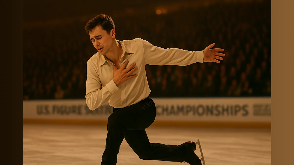 Skating Through Grief: Maxim Naumov Honors His Parents at the U.S. Championships