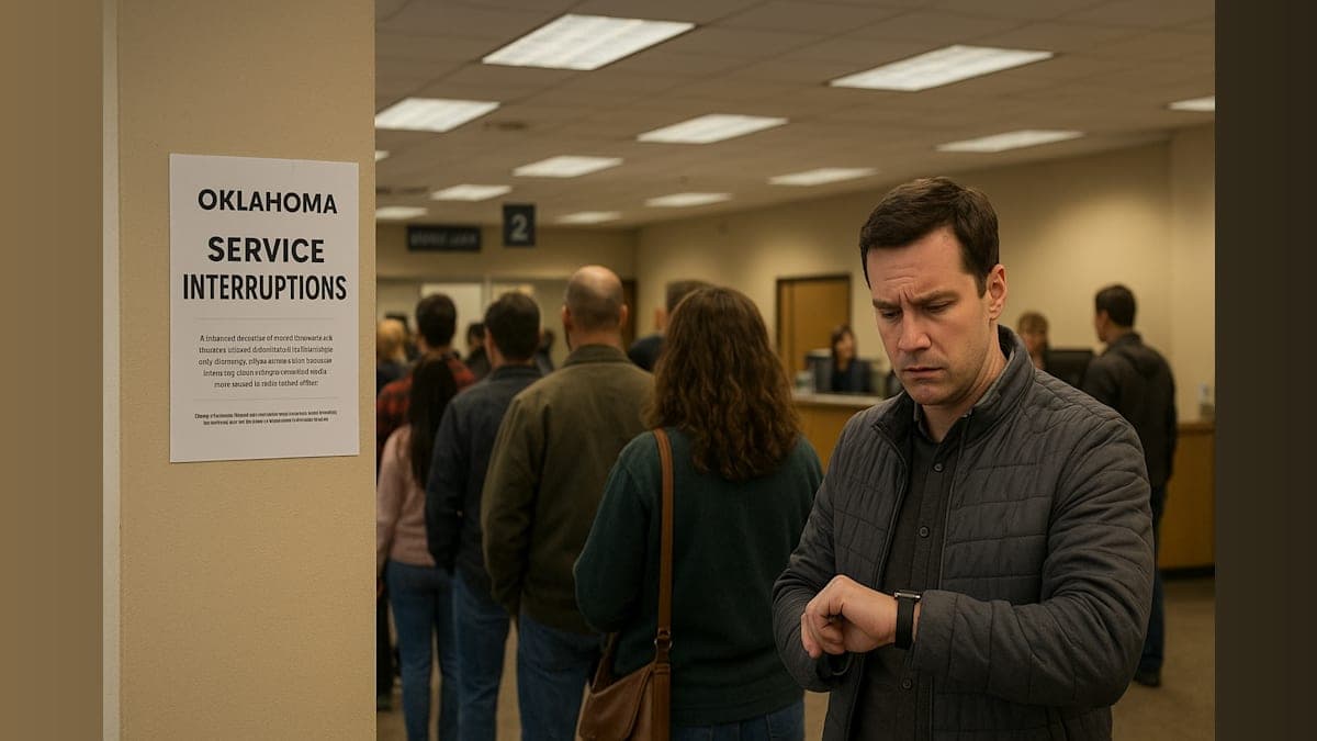 Oklahoma Drivers: Brace for a DMV Blackout Next Month!