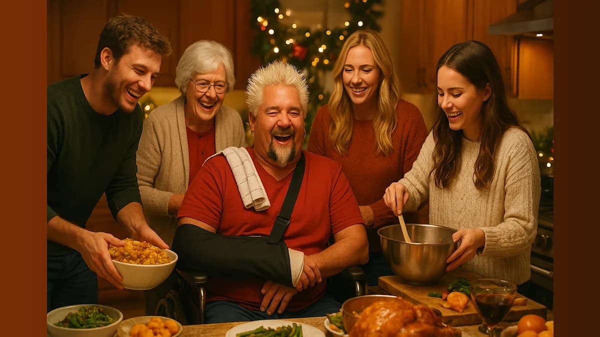 Guy Fieri’s Shocking Slip: A Holiday Accident That Left Him Wheelchair-Bound!