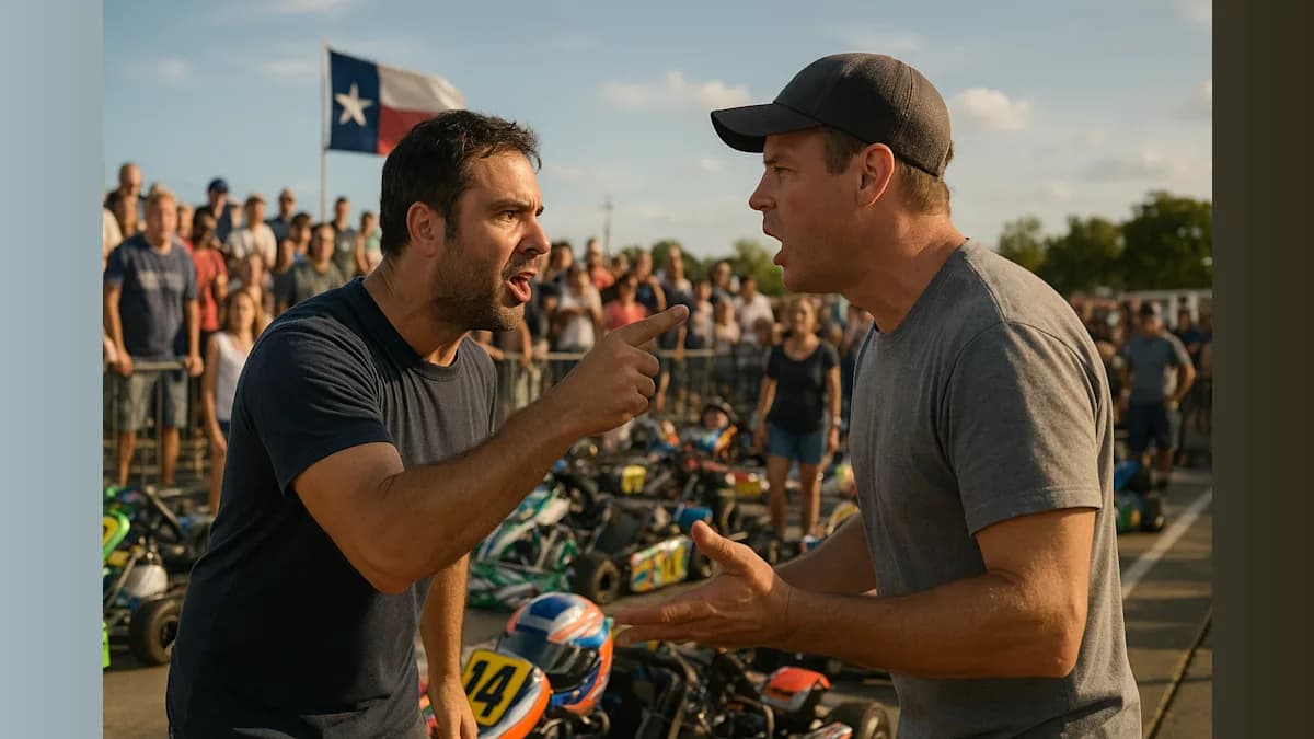 Go-Karts and Punches: The Wild Showdown Between Antonio Pizzonia and a Dad!