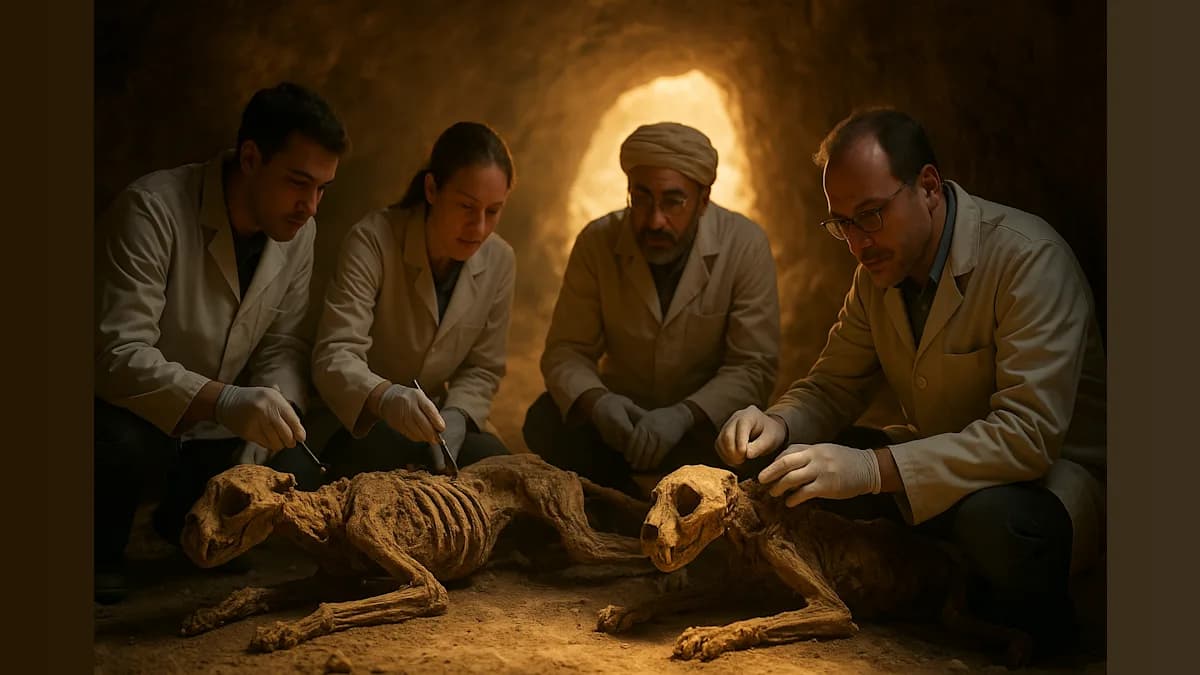 Ancient Cheetah Mummies Unearthed in Saudi Arabia: Could They Make a Comeback?