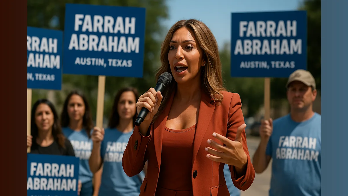 From Reality TV to Reality Politics: Farrah Abraham's Bold Move for Mayor of Austin!
