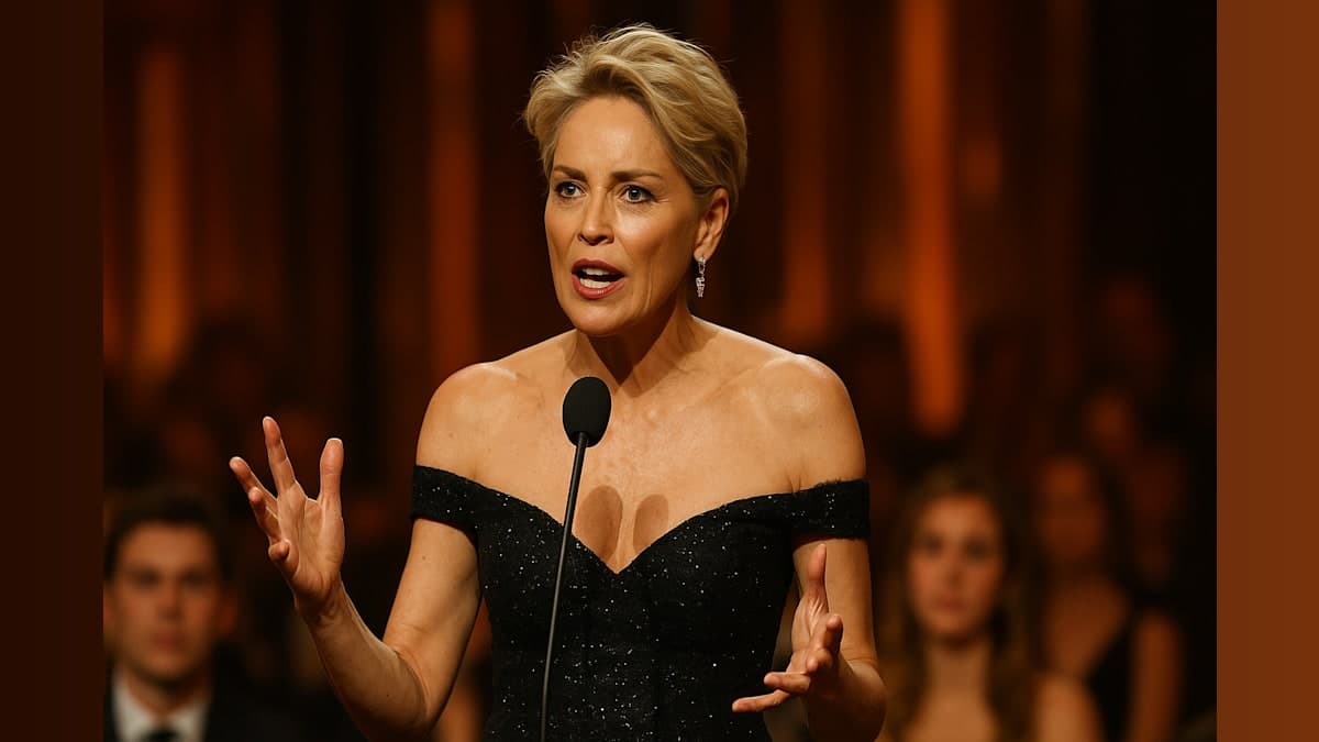 Sharon Stone’s Fiery Speech at the Astra Awards: A Lesson in Respect and Activism