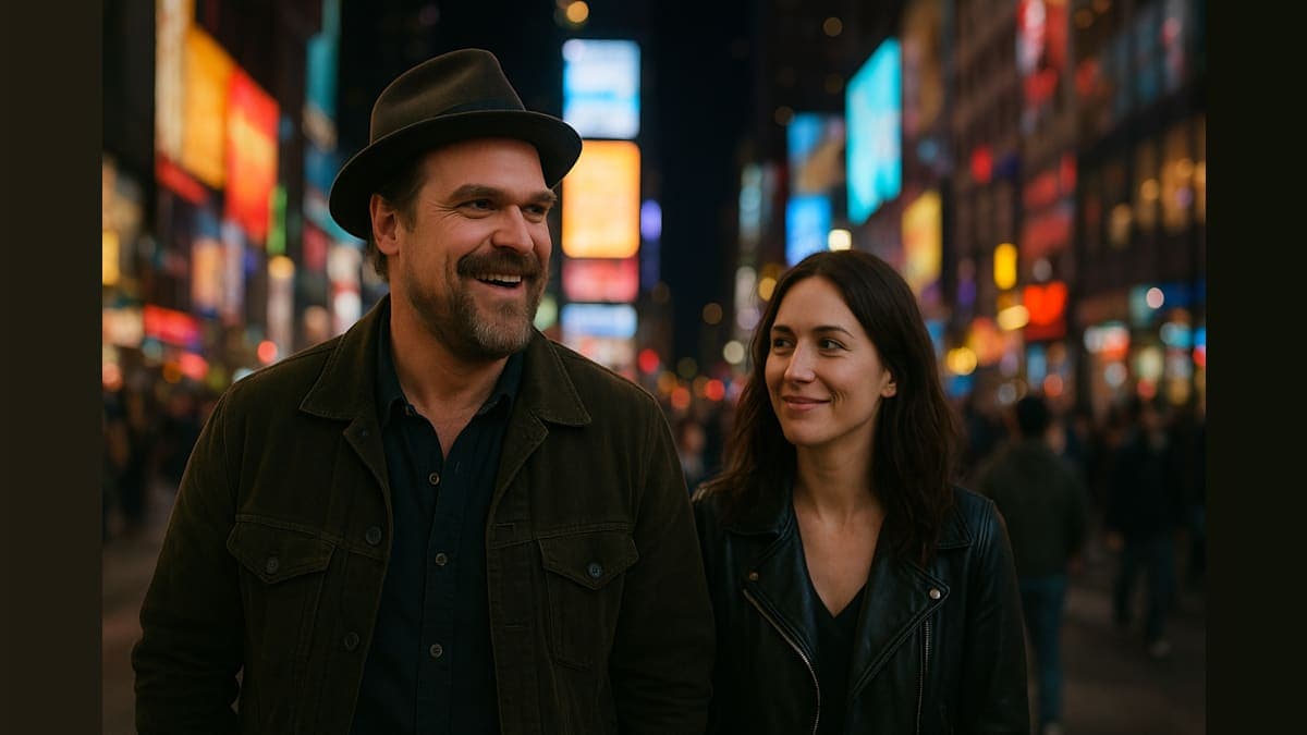 David Harbour Ditches Drama, Spotted Smiling with Mystery Woman in NYC!