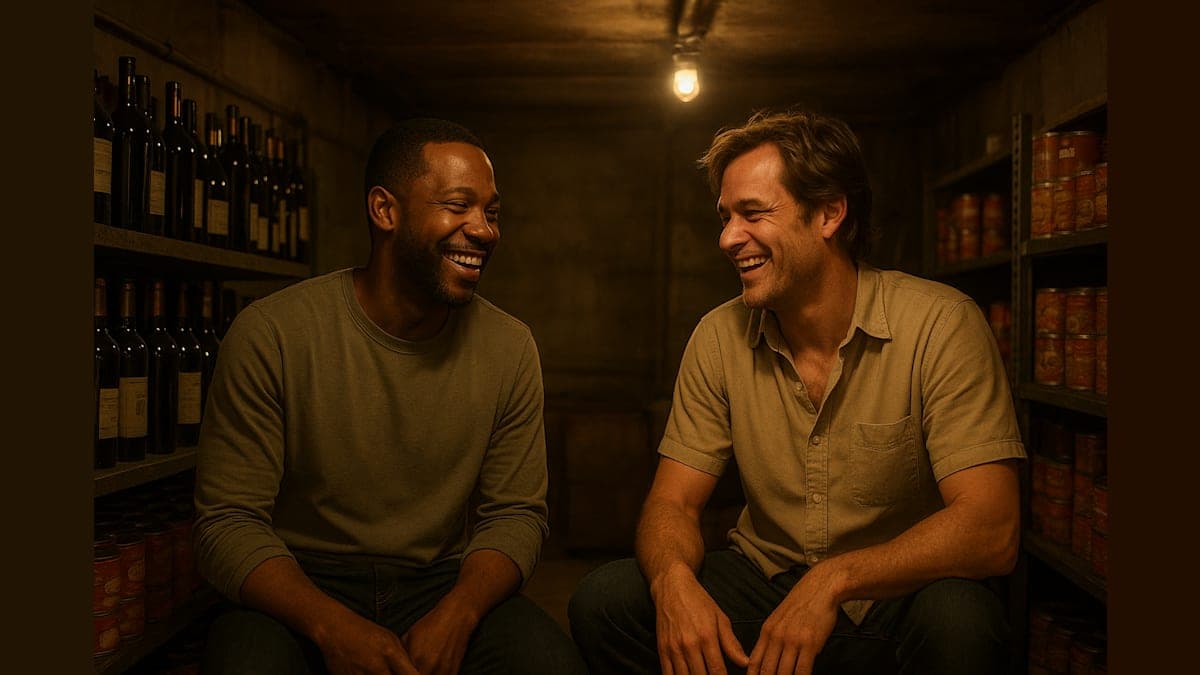What Would You Stock in Your Apocalypse Bunker? "Fallout" Star Aaron Moten Has a Few Ideas!