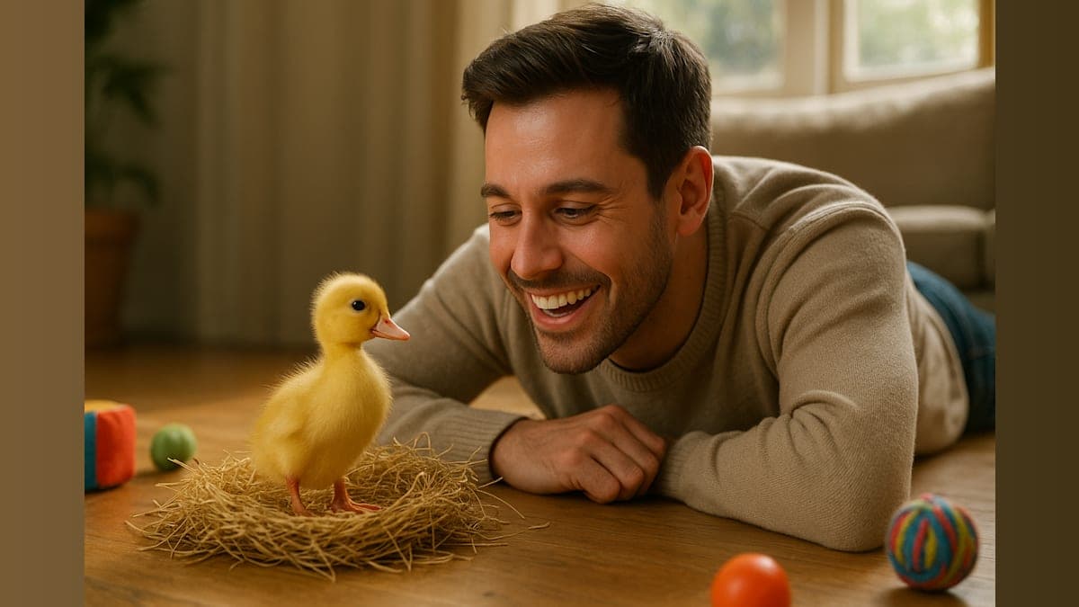 From Egg to Duck: The Heartwarming Journey That Defied Odds!