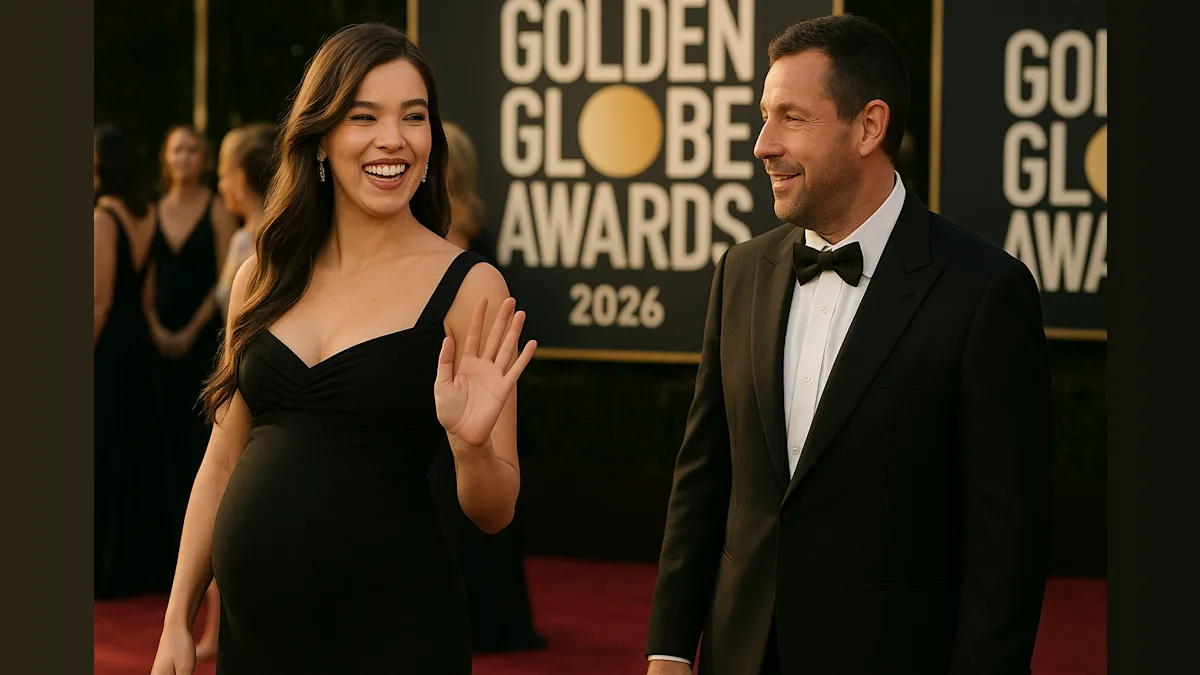 Hailee Steinfeld's Golden Globe Glee: A Surprise Encounter with Adam Sandler!