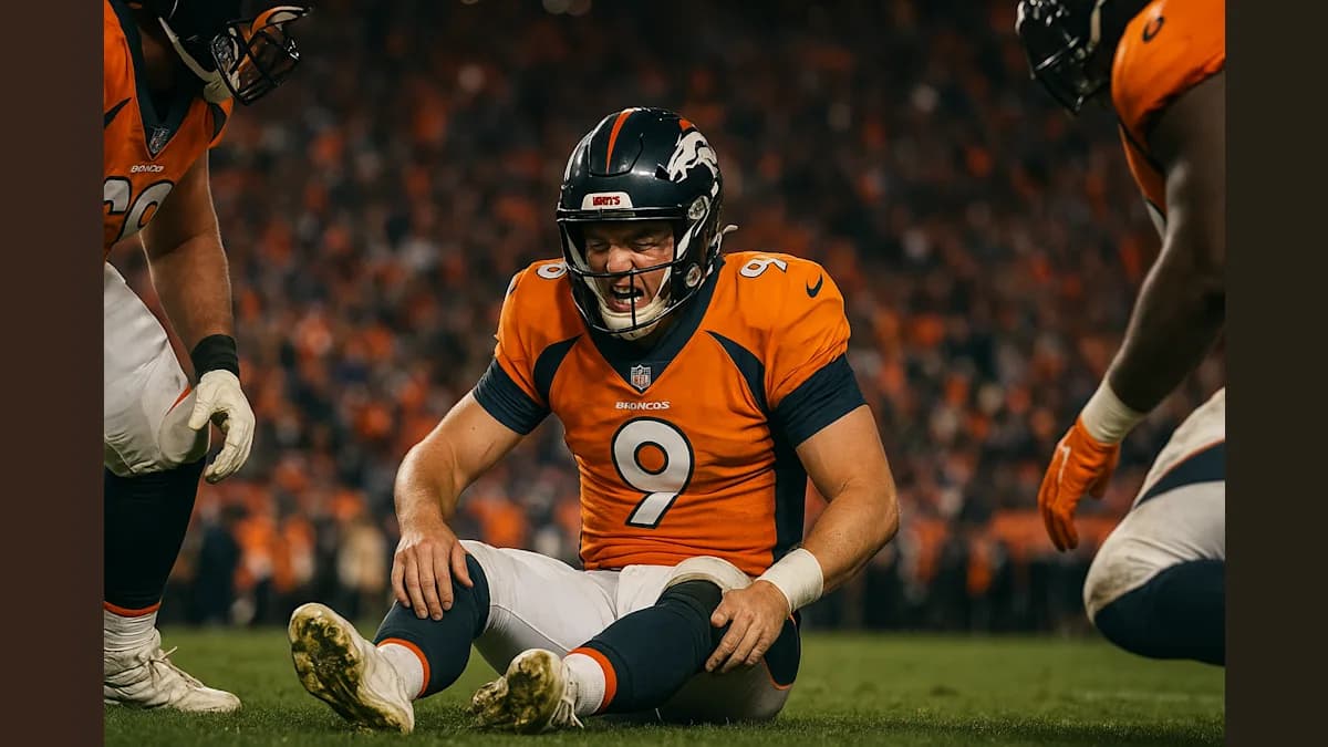 Injury Time: Bo Nix's Epic Win Ends with a Heartbreaking Twist!