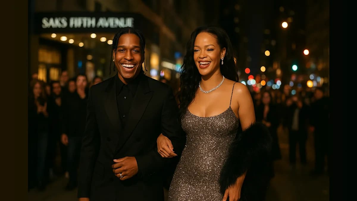 Rocky and Rihanna: A Night of Music, Laughs, and Glamour at SNL's After Party!