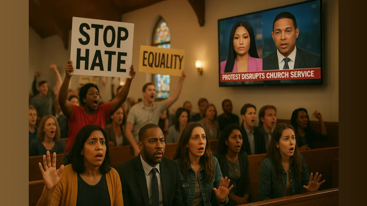 Nicki Minaj Goes Off the Rails: Don Lemon's Church Disruption Sparks Controversy!