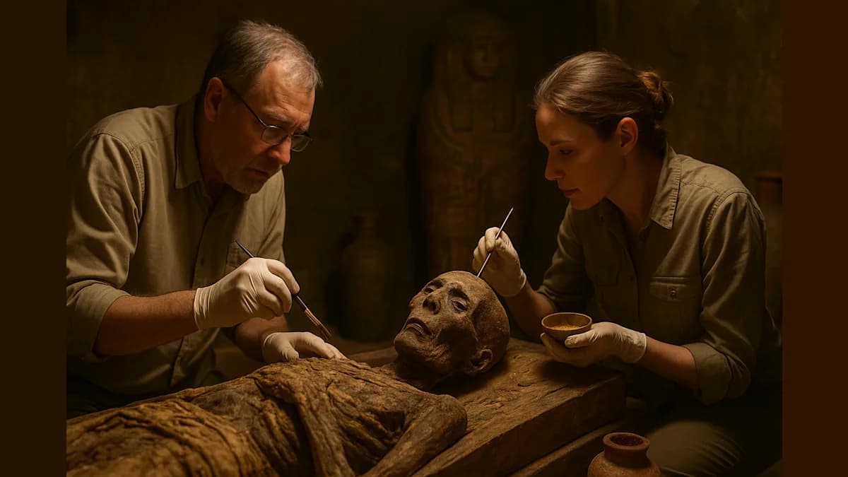 Unearthing Ancient Secrets: A 13th Century Mummy's Surprising Modern Health Twist!