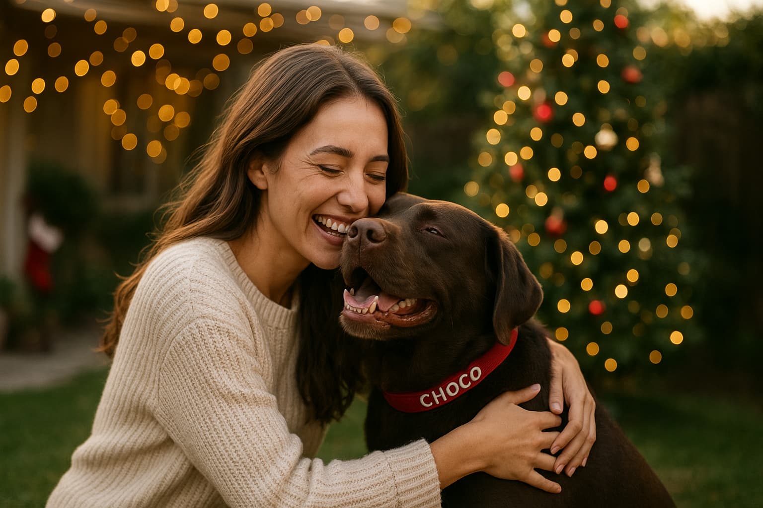 From Chained to Cherished: How One Lost Dog Made a 2,000-Mile Journey Home for Christmas