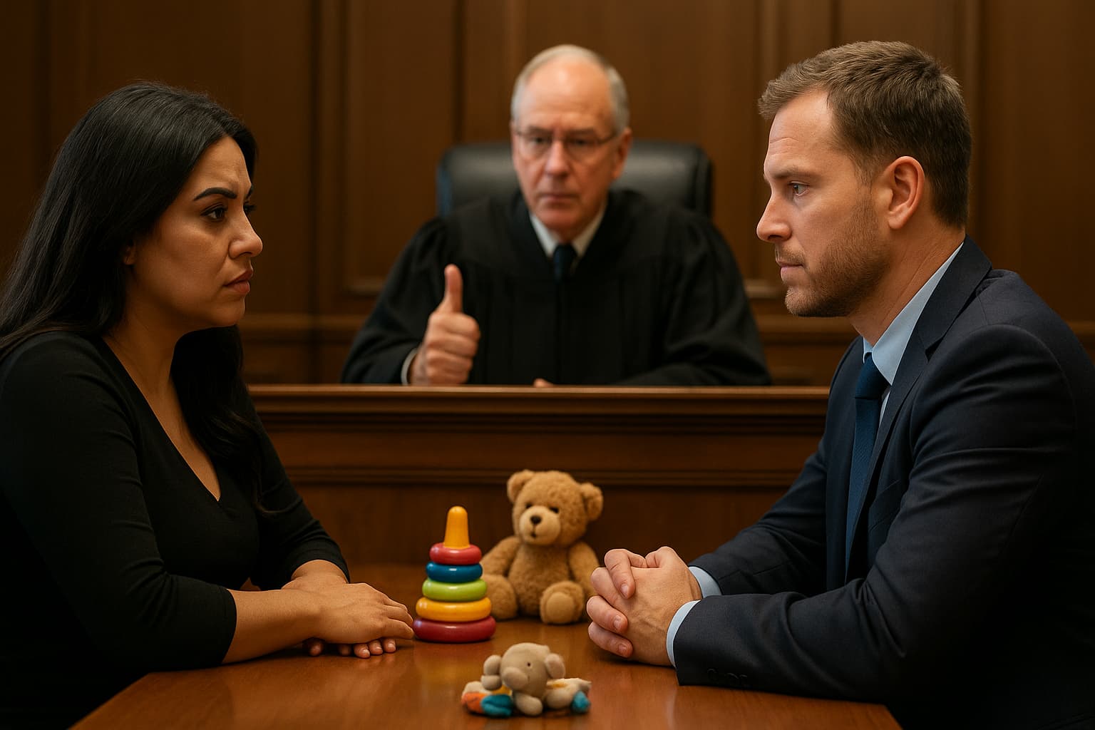 Reality Drama Unfolds: MJ Javid and Tommy Feight's Custody Showdown