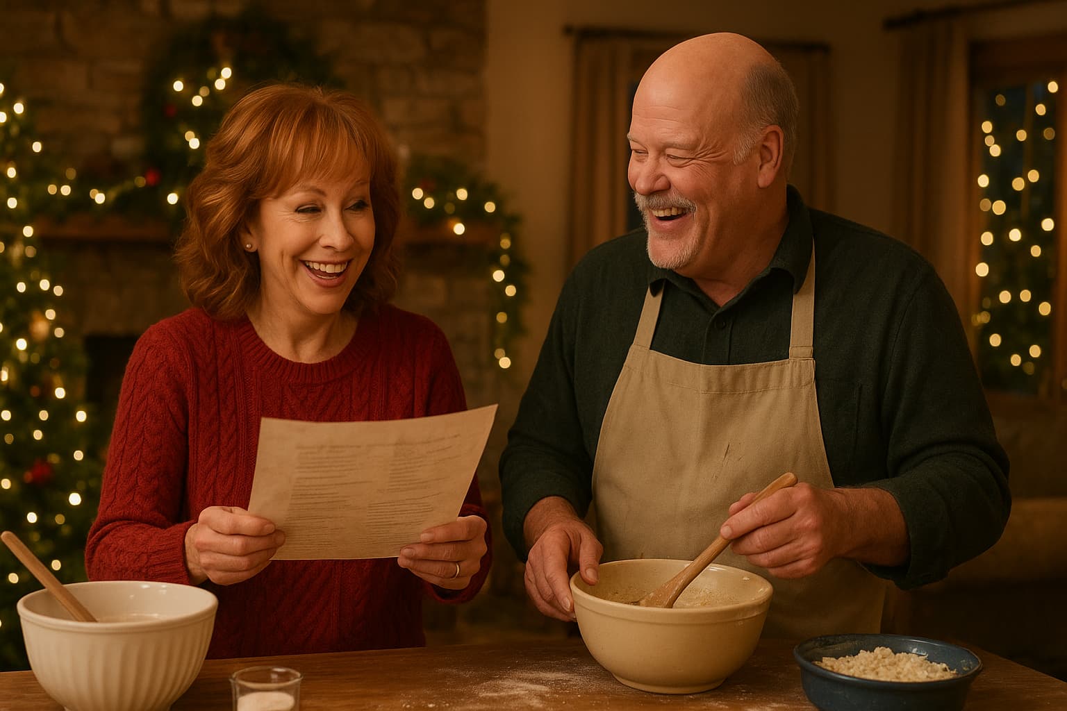 Reba McEntire's Holiday Plans: What's Cooking This Christmas with Rex Linn?