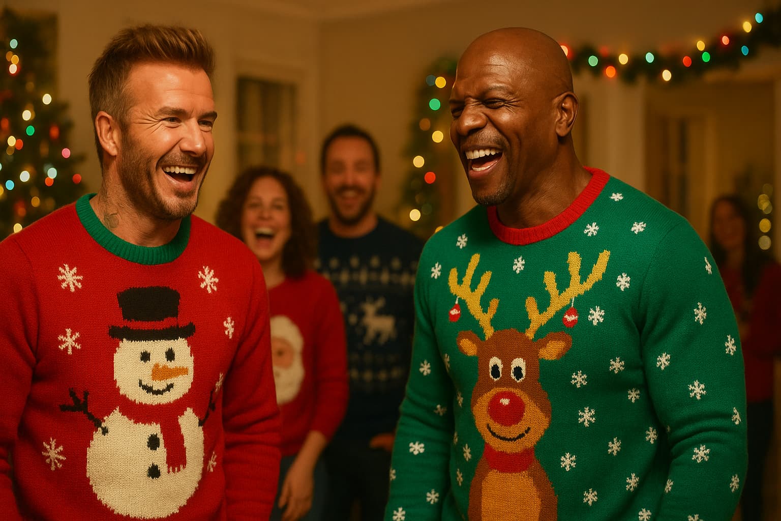 Ugly Sweater Season: Celebrities Embrace Holiday Fashion Madness!