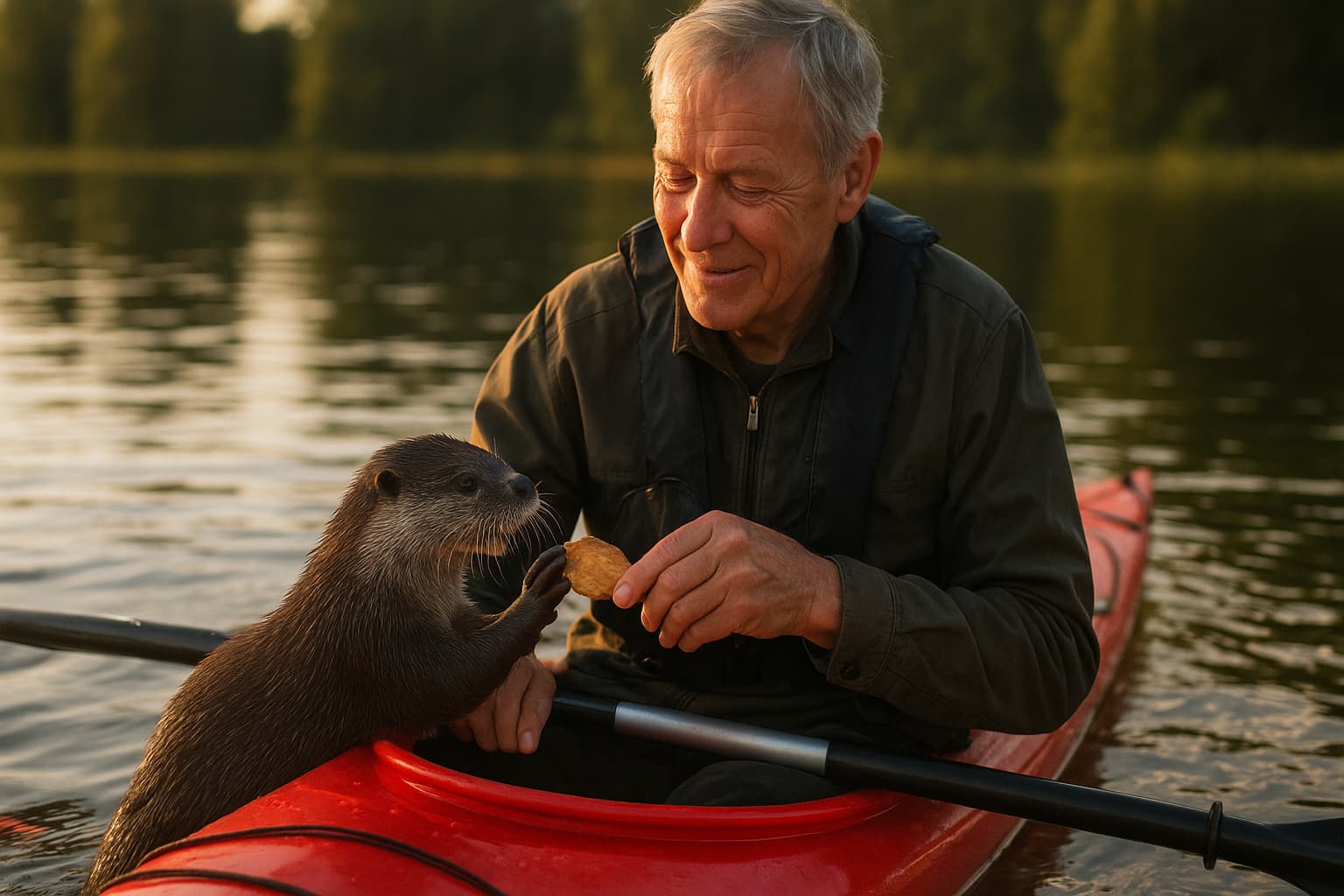 From Orphan to Kayak Cuddle Buddy: The Heartwarming Journey of Leya the Otter