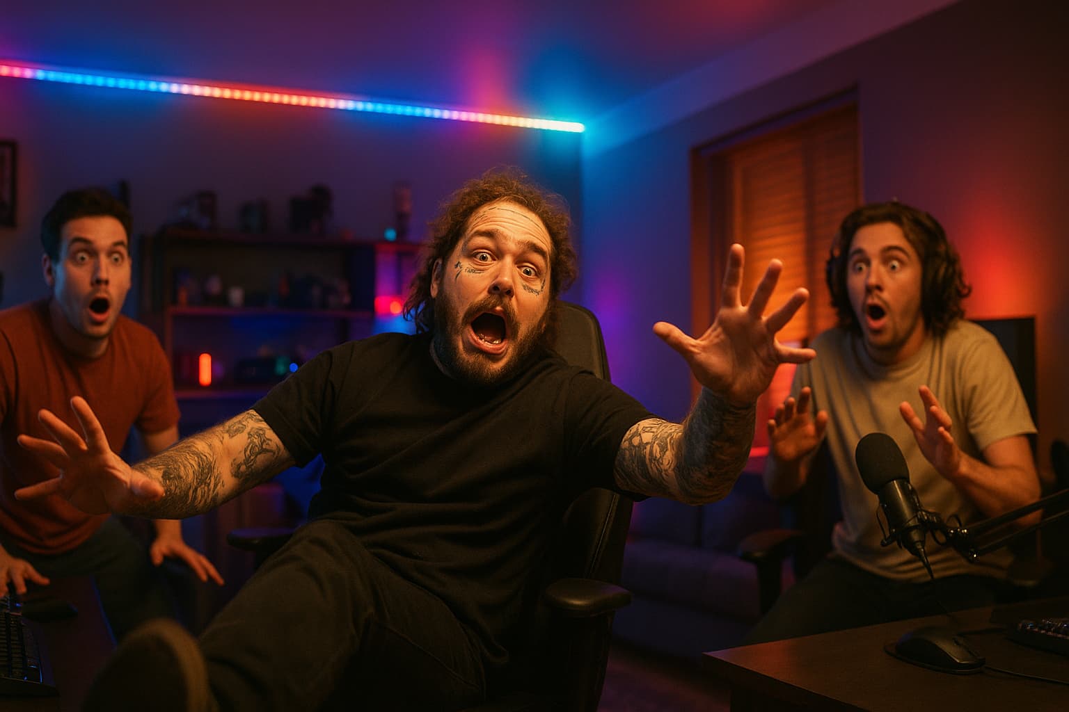 Post Malone's Backflip Blunder: When Stunts Go Hilariously Wrong