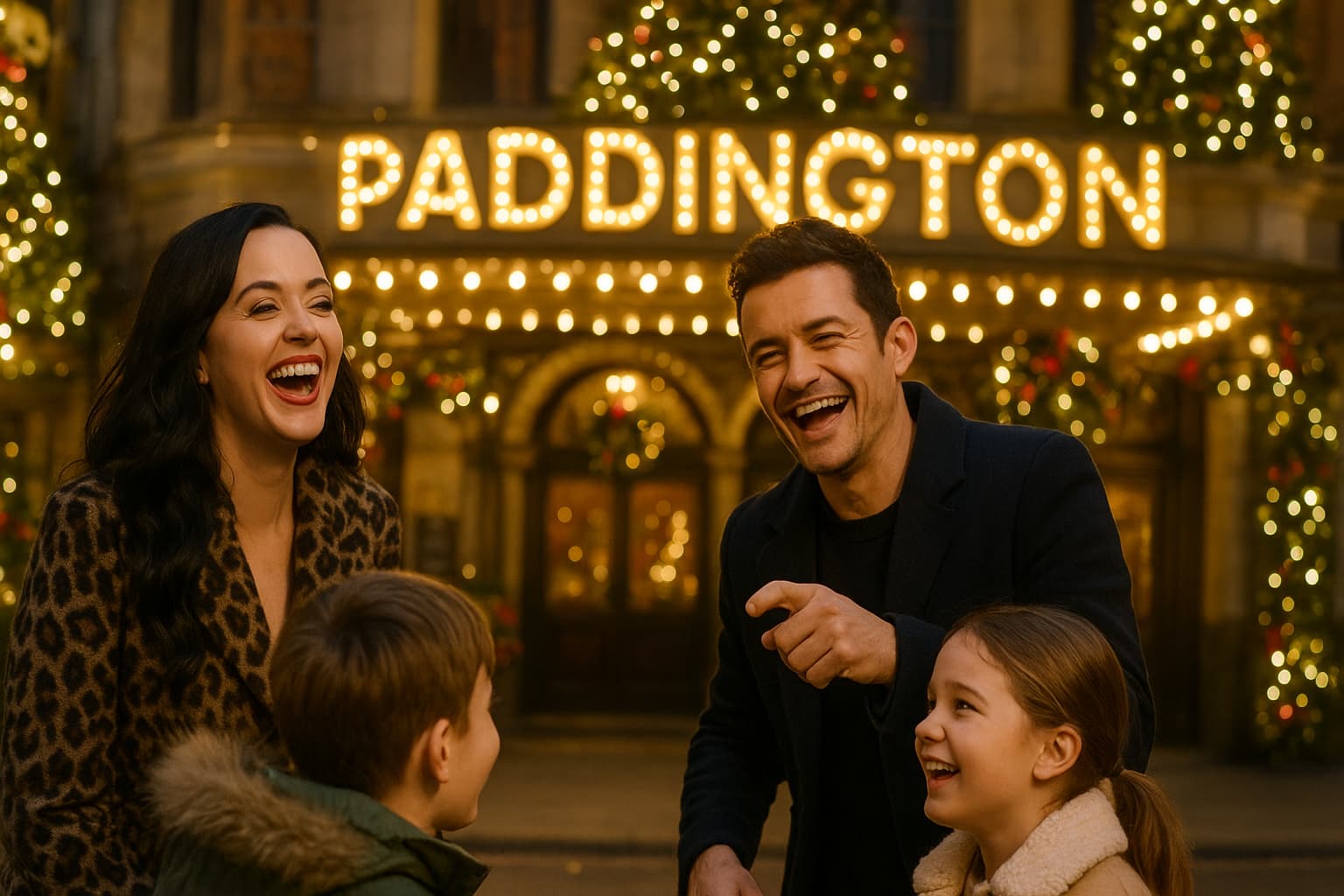 Katy Perry and Orlando Bloom: Paddington's Newest Superfans in London!
