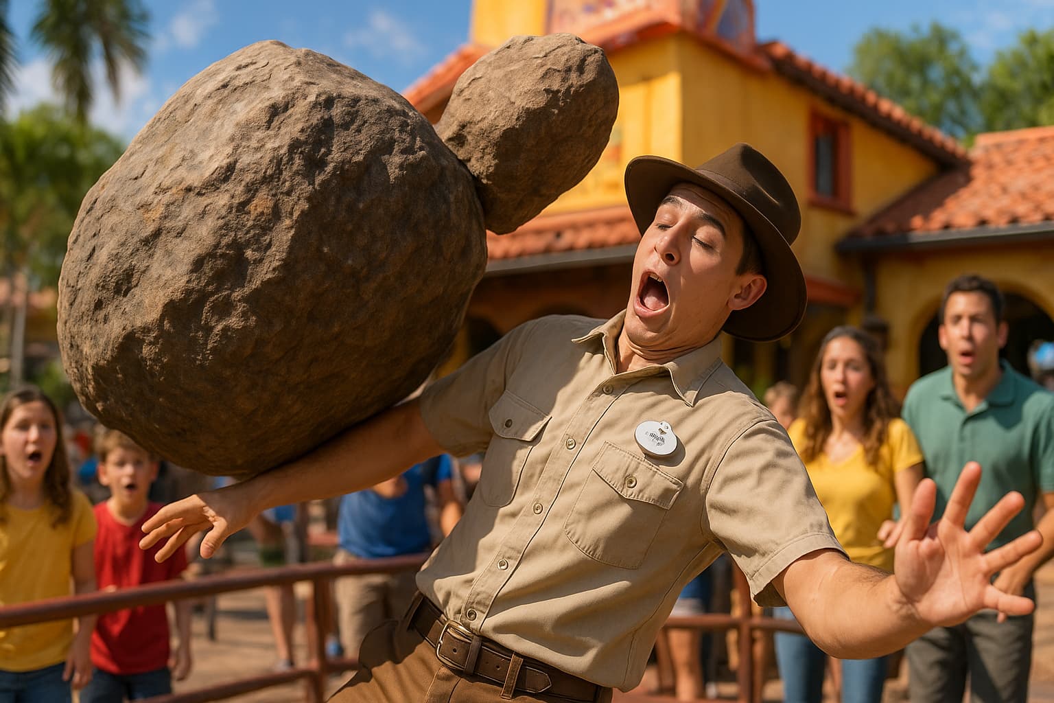 When Indiana Jones Becomes Real Life: Employee Crushed by Boulder at Disney World!