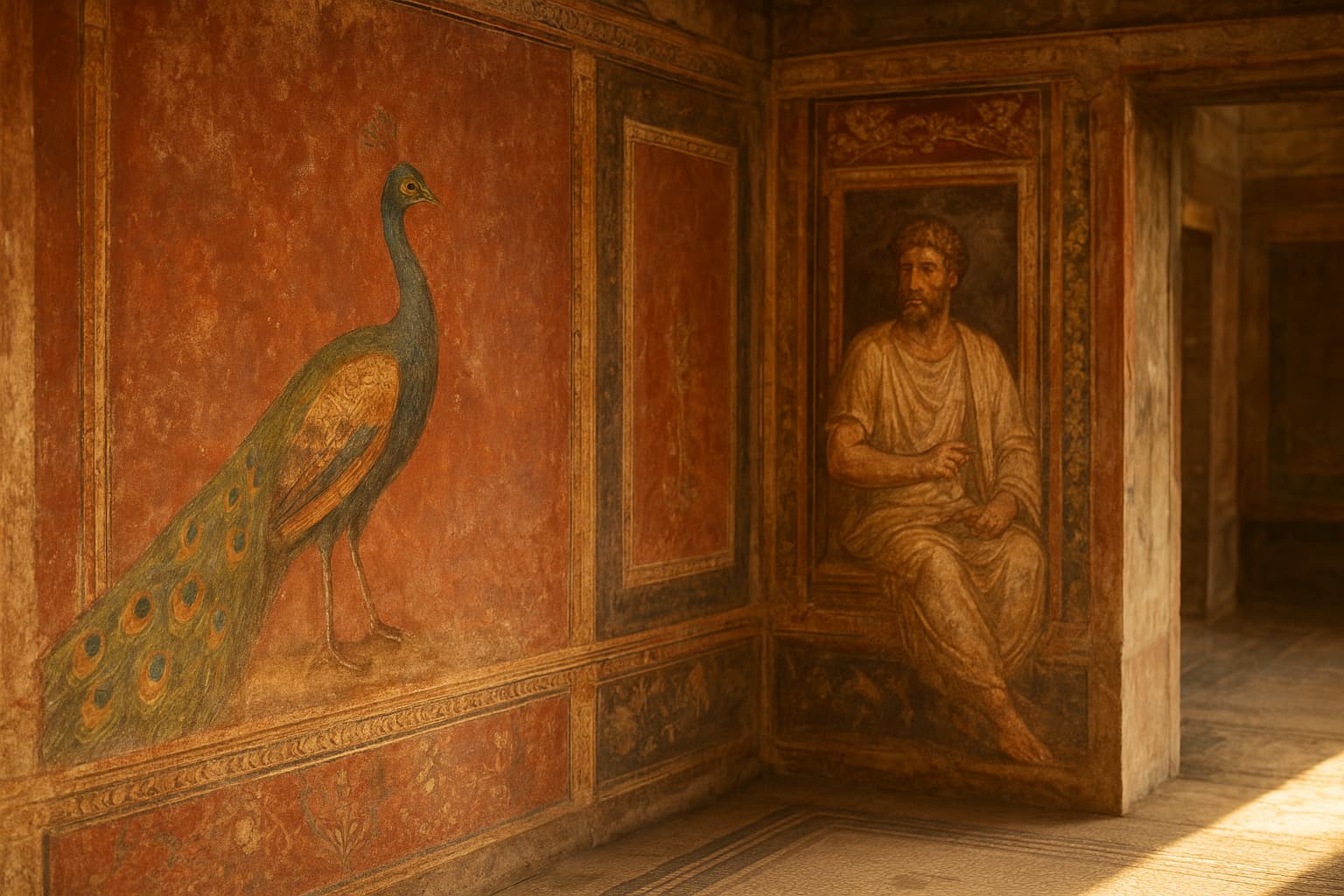 Unearthing History: A Peacock, a Clown, and Ancient Roman Opulence Revealed!