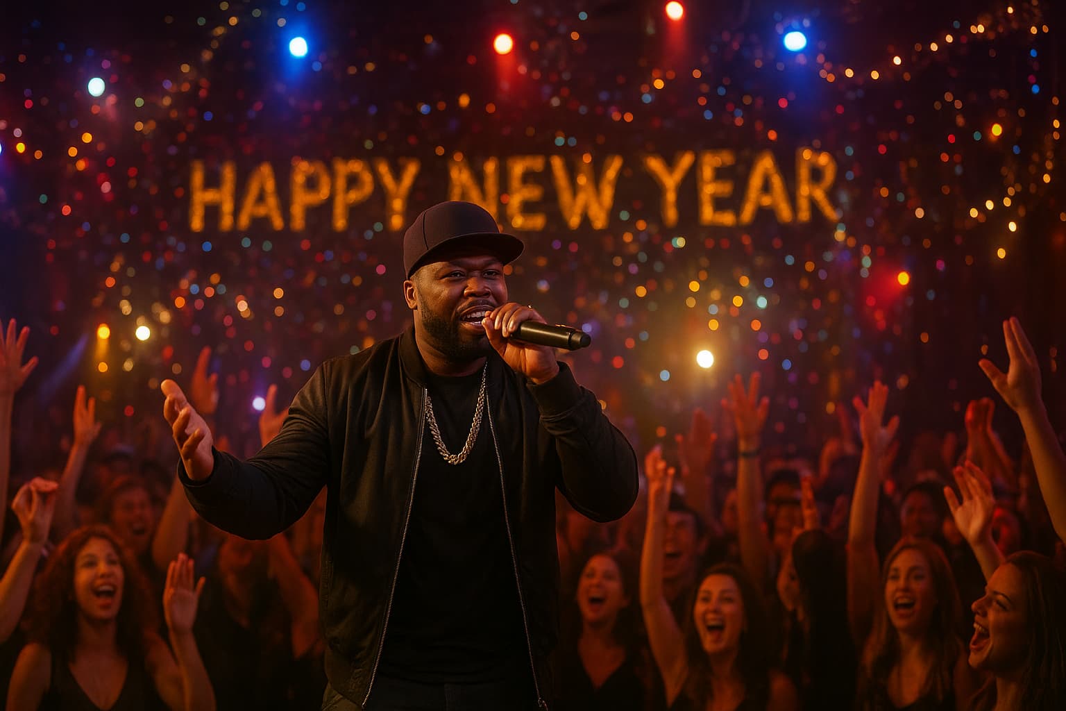 50 Cent's Double Trouble: Two NYE Gigs to Ring in 2026!