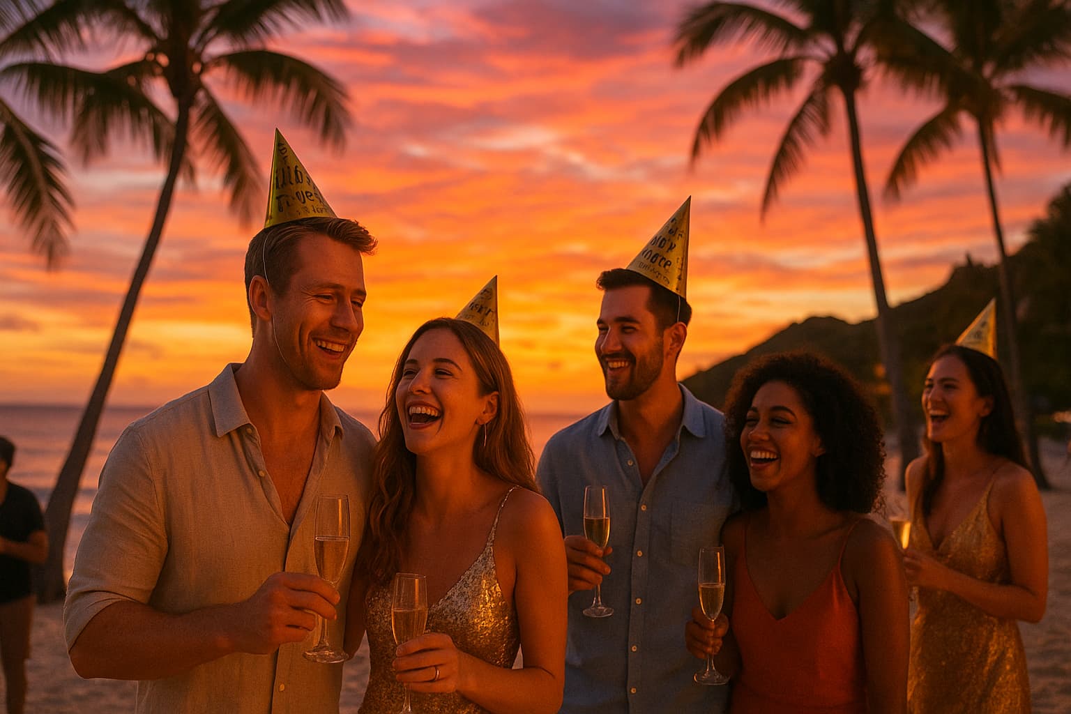 Glen Powell and Michelle Randolph: A New Year’s Romance and a Tropical Getaway!