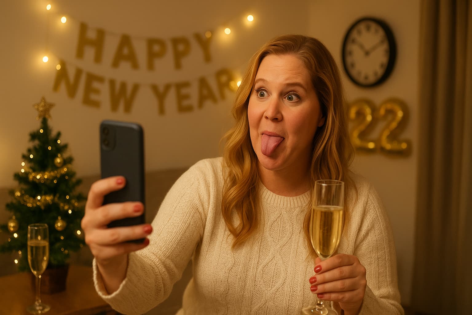 Amy Schumer's New Year’s Eve: A Solo Celebration and a Hilarious Twist!