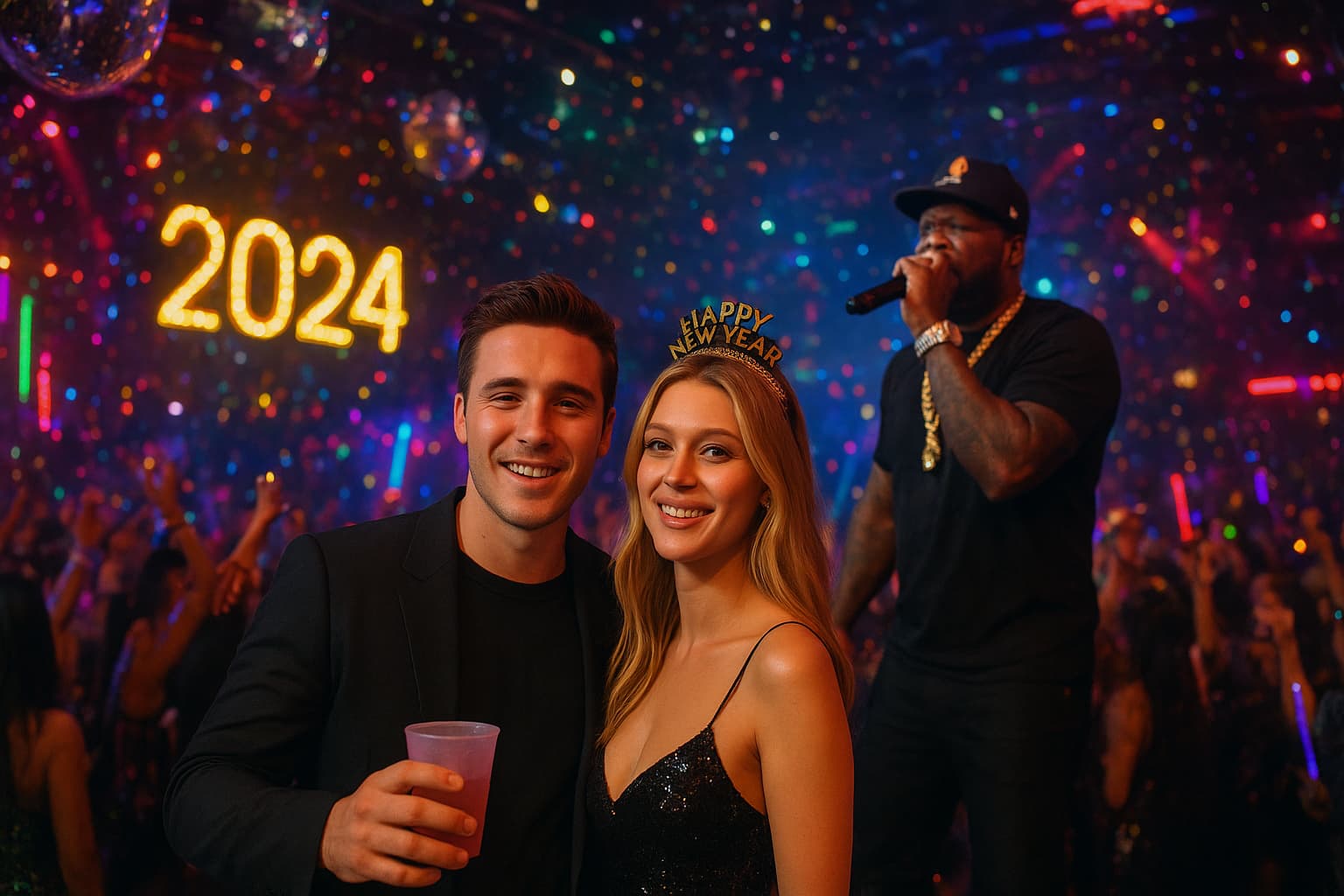 Brooklyn Beckham and Nicola Peltz: Dancing Through Family Drama on New Year's Eve!