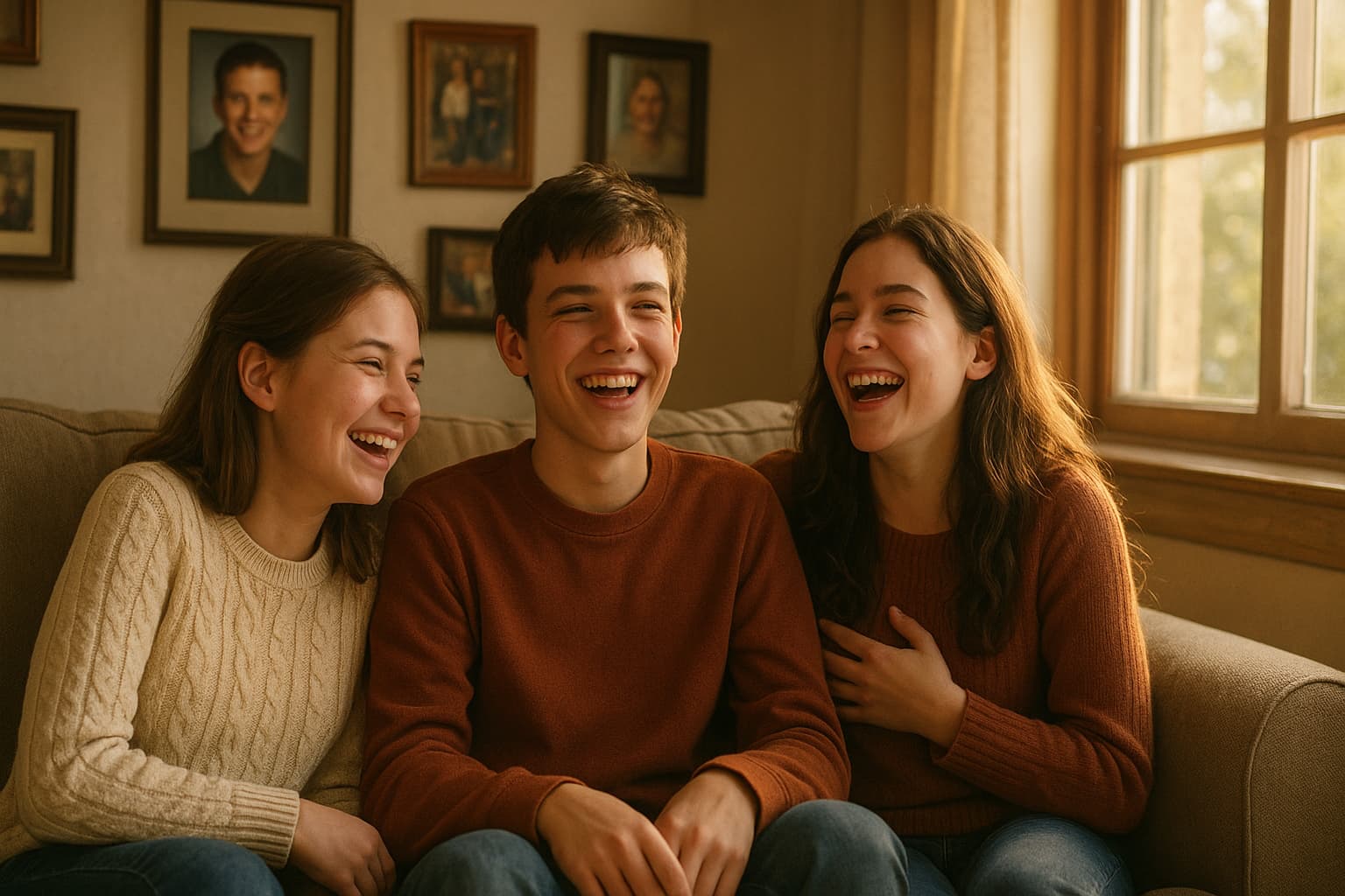 Laughter in the Face of Grief: How This Sibling Trio is Redefining Mourning