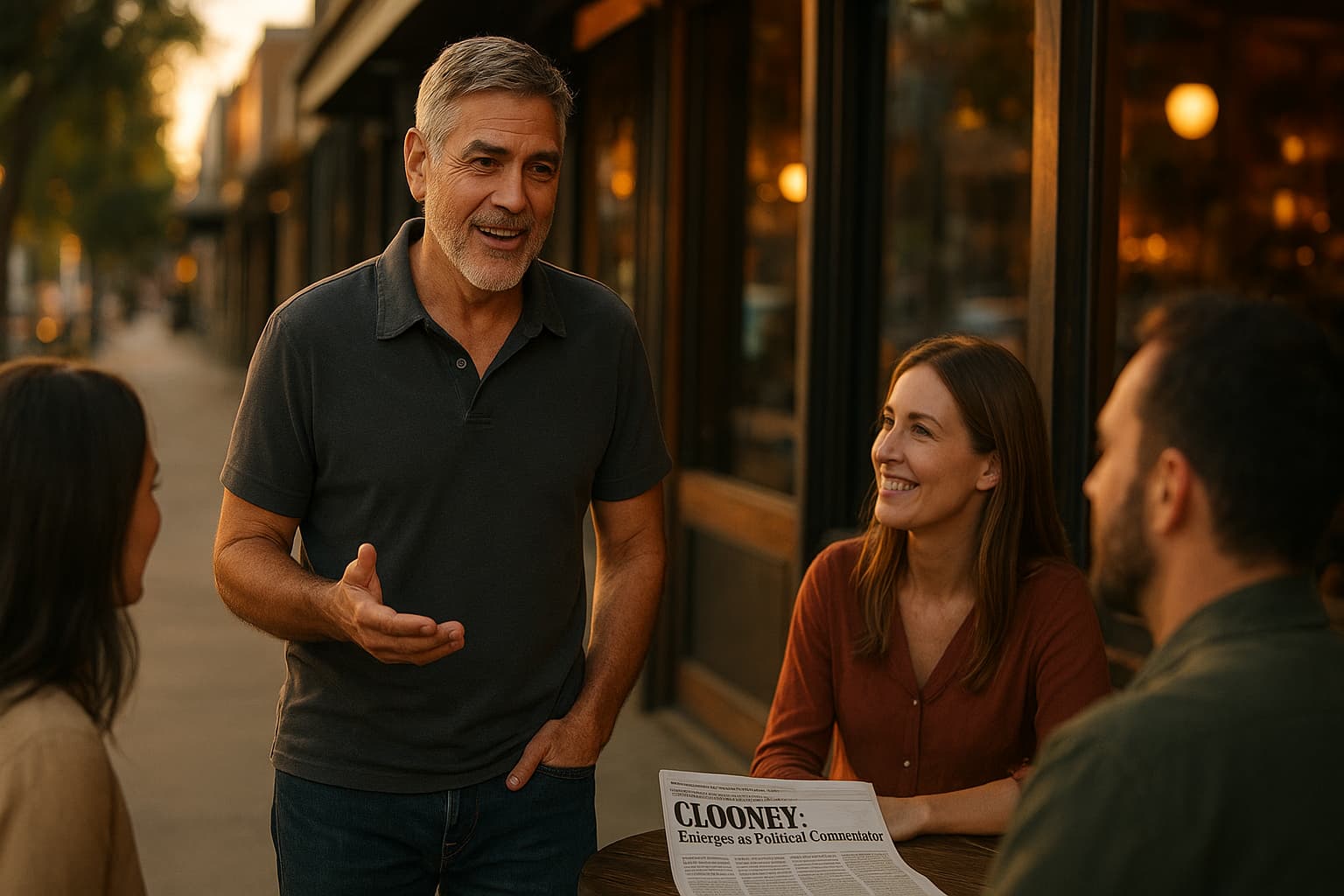 From Friends to Frenemies: The Curious Case of Clooney and Trump