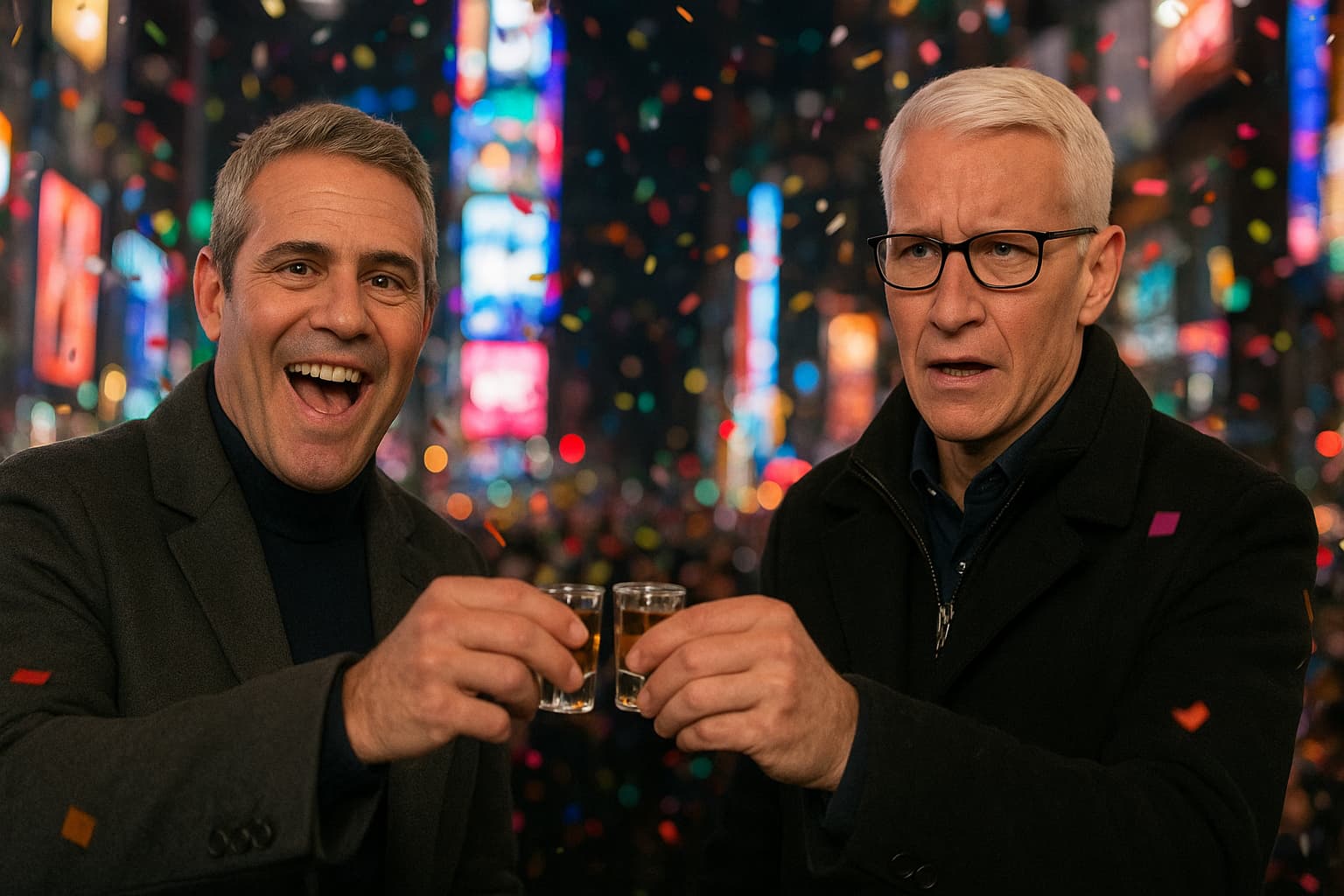 From Tequila Shots to Twitter Wars: Andy Cohen and Eric Adams Face Off on New Year’s Eve!
