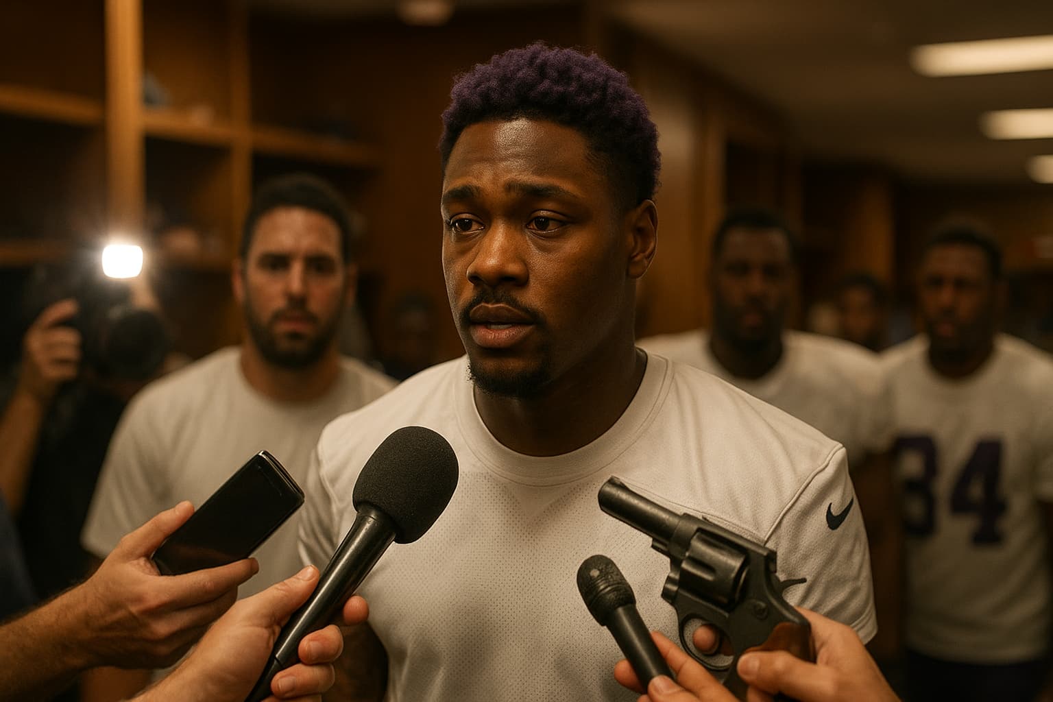 Under Pressure: Stefon Diggs and Christian Barmore Face Media After Assault Charges