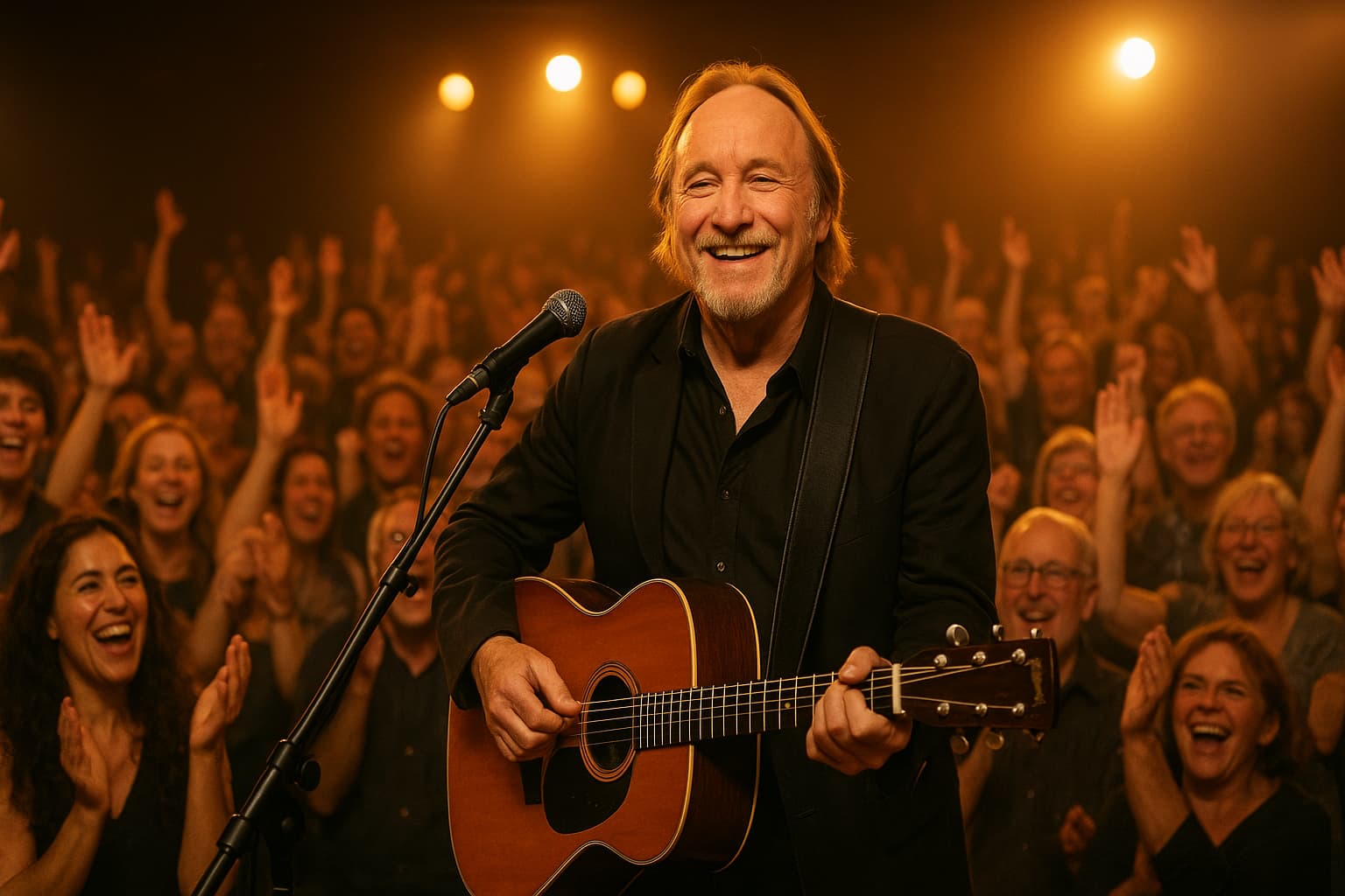 Rock Legend Stephen Stills Celebrates 80 Years of Musical Magic!