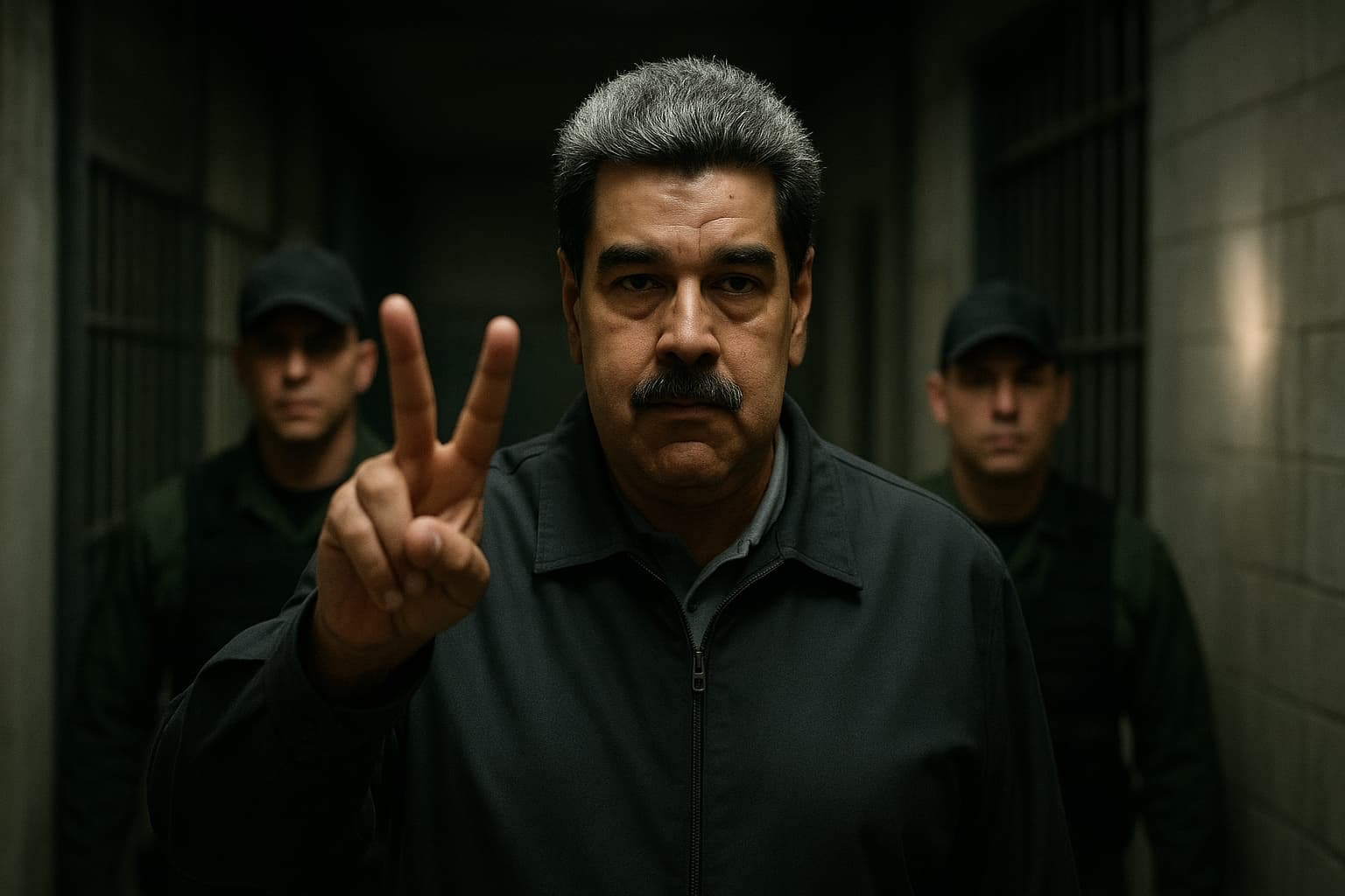 When Life Gives You Lemons: Nicolás Maduro's Peace Sign in Custody